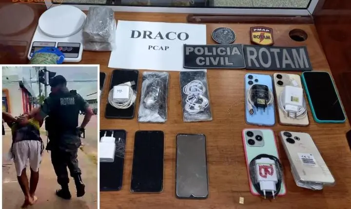 Foragido é capturado pela Rotam e mochila revela plano para o Iapen