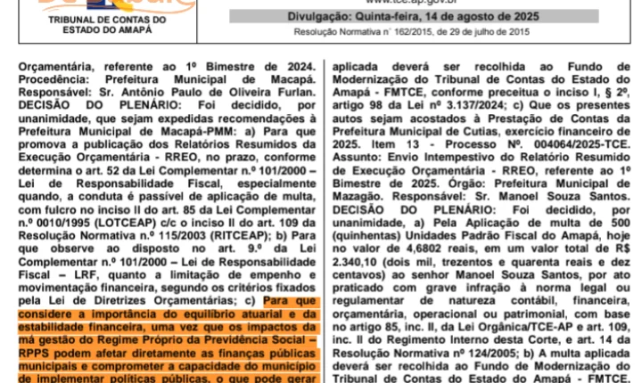 Furlan deixou MacapaPrev afundar até atingir aposentados