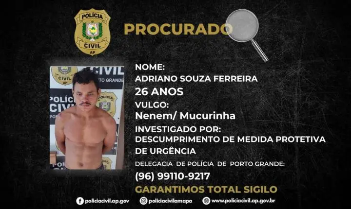 Homem com histórico de violência é procurado por tentativa de  feminicídio