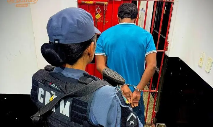 Homem procurado por homicídio é capturado no Coração após denúncia de moradores