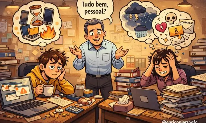 O caos sentimental do ‘’tô bem’’