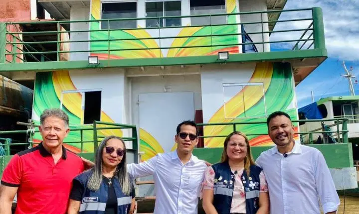 Parada há meses, UBS Fluvial é reativada e volta a atender no Bailique